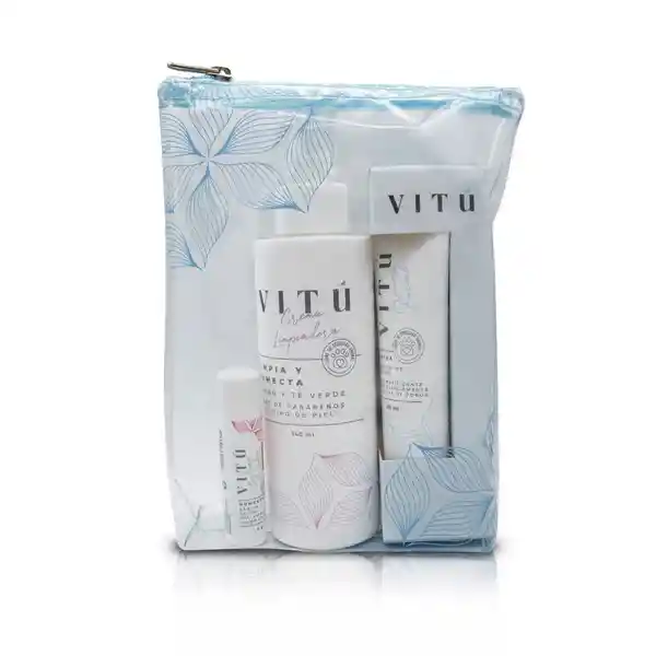 Vitú Kit Estuchería Bálsamo Cere + Crema Limpiadora