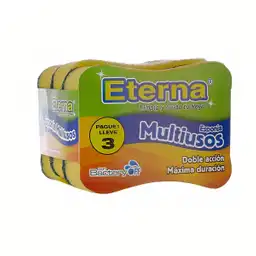 Eterna Esponja Multiusos Doble Acción