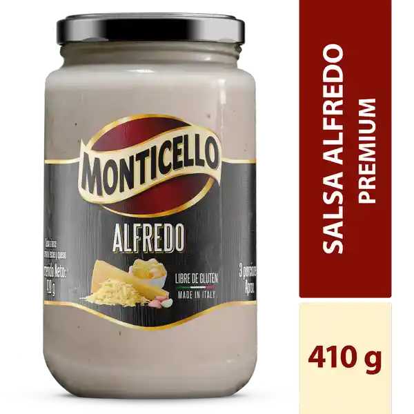 Monticello Salsa Alfredo