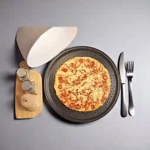 Pizza Maíz Tierno Pequeña