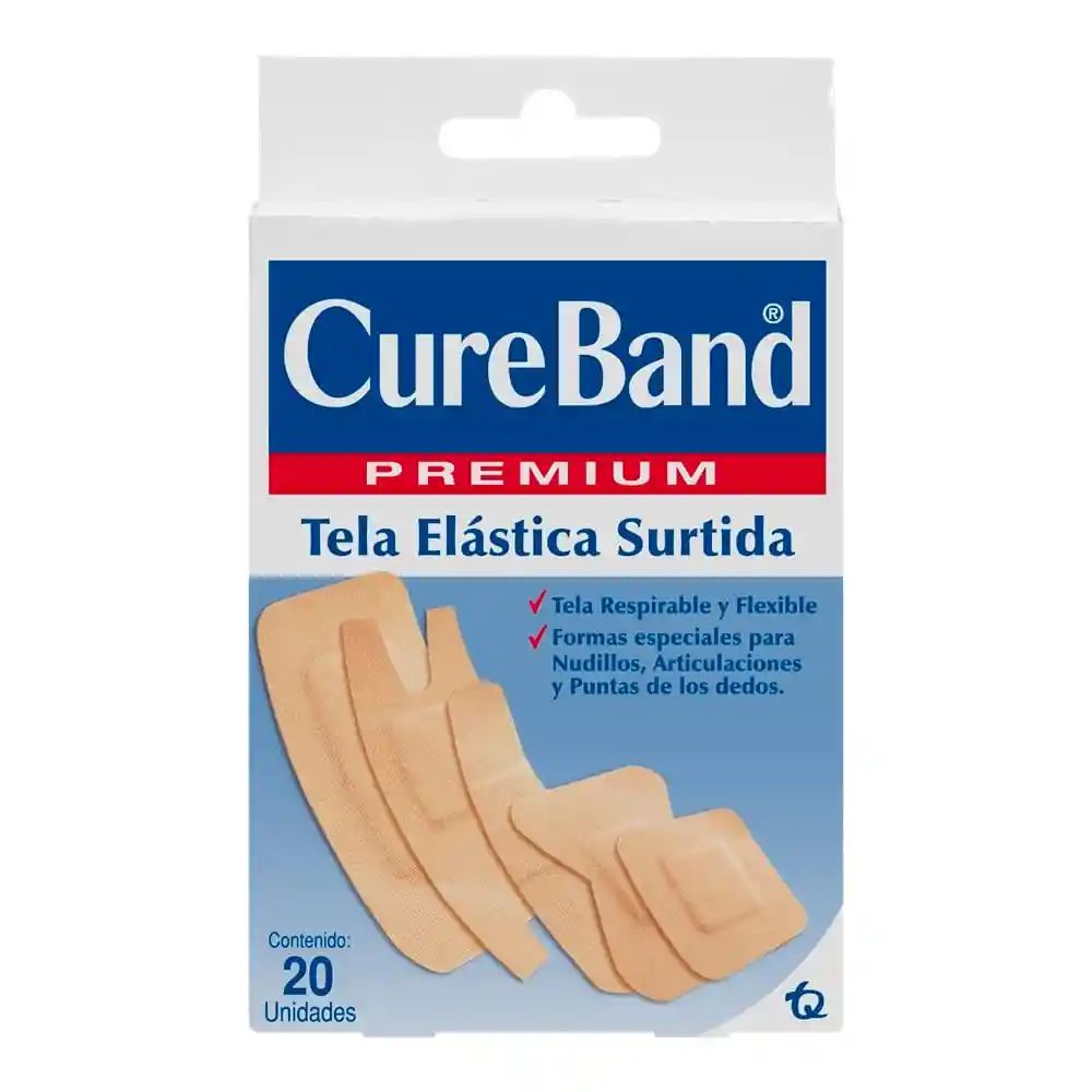 Cure Band Curas Elasticas Surtidas X