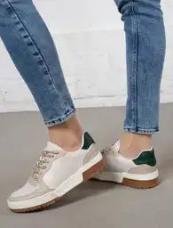 Zapatos Mujer Crudo Creme Claro Talla 6 Naf Naf