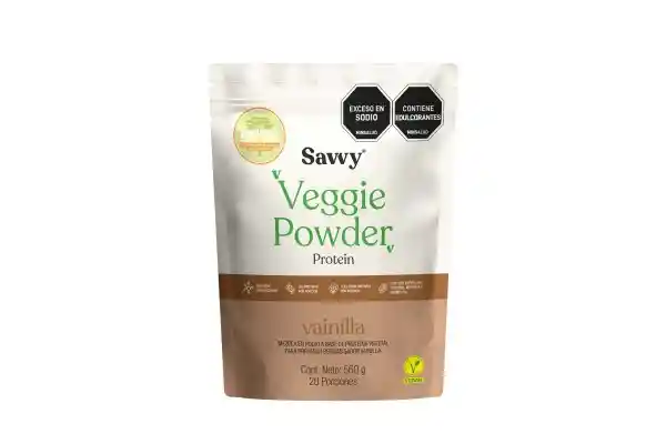 Savvy Mezcla Base de Caldo Hueso Pollo Power Vainilla-Caramelo