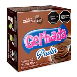 Gel'hada Mezcla en Polvo para Pudín de Chocolate