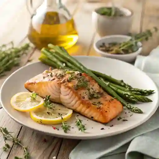 Salmón a Las Finas Hierbas