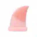Miniso Cepillo Facial de Silicona Forma Aleta de Tiburón Rosa