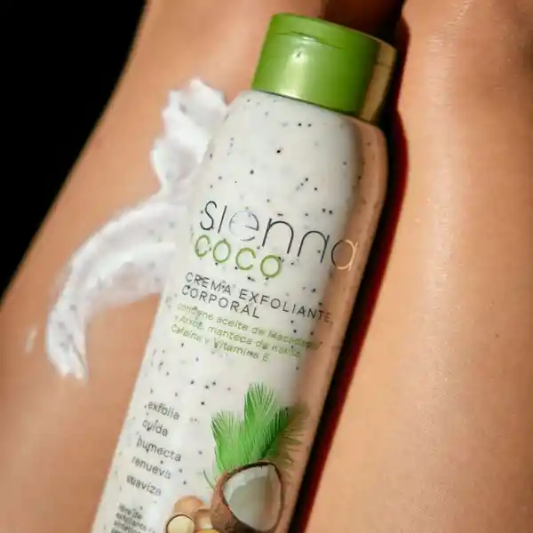 Sienna Crema Exfoliante Coco