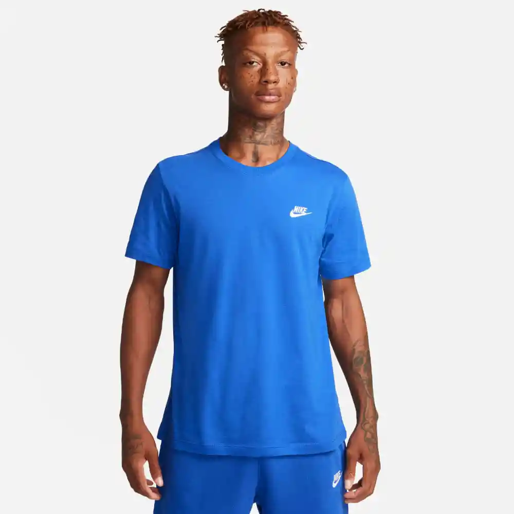 Nike Camiseta Nsclub Tee Hombre Azul S