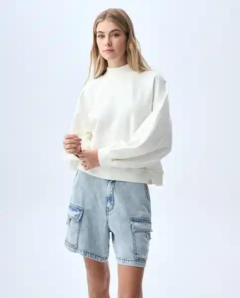 Buso Mujer Crudo Talla M 681G001_CRU110606 Americanino