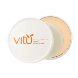 Vitu Polvo Compacto Trigo Y Filtro Solar