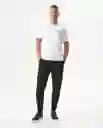 Pantalón Racing Sweat Masculino Negro Sombrio Talla 36 Chevignon