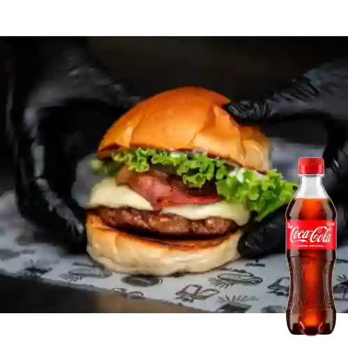 Combo hamburguesa classic +cocacola 400