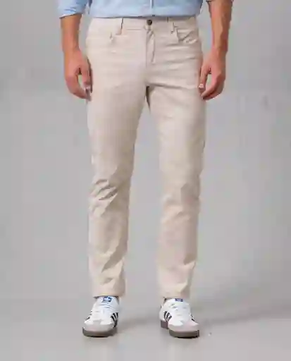 Pantalón 5 Bolsillos Crudo Sintético Claro T 30 25389 Rifle
