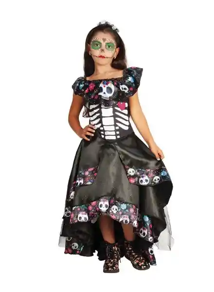 Disfraz Catrina Teen Surtido Talla 12 9822