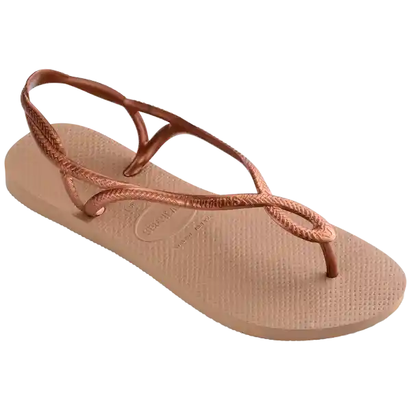 Sandalias Luna Oro Rosa/Oro Rosa Talla 38 4129697 Havaianas