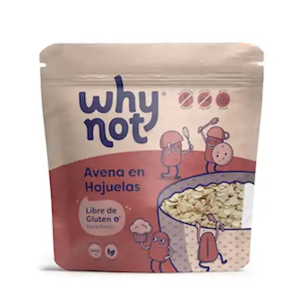 Why Not Avena en Hojuelas Libre de Gluten
