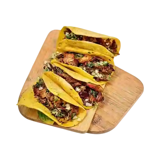 Tacos X4 Mixtos con Cochinita
