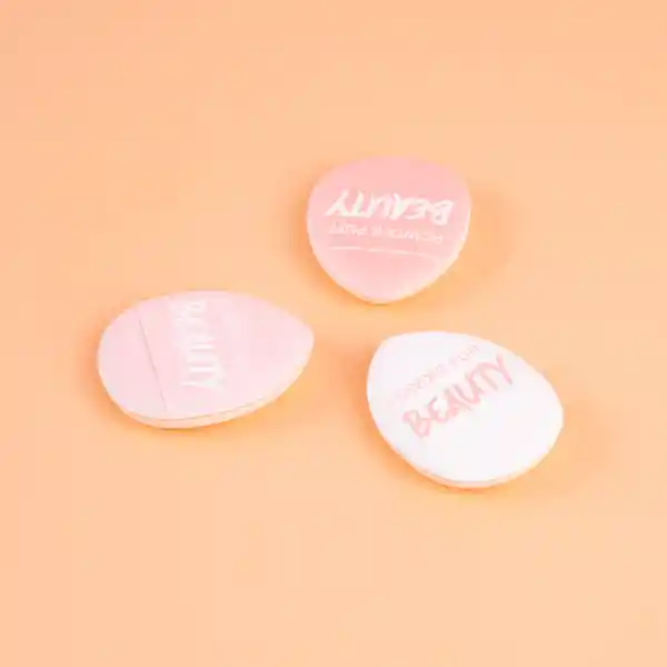 Esponja de Maquillaje Mini Peach Pink Miniso