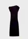 Vestido Juli Negro Talla S Mujer Mango
