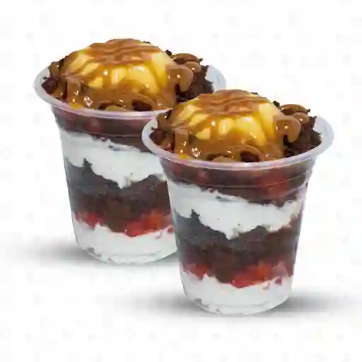 2 Choco flan berry
