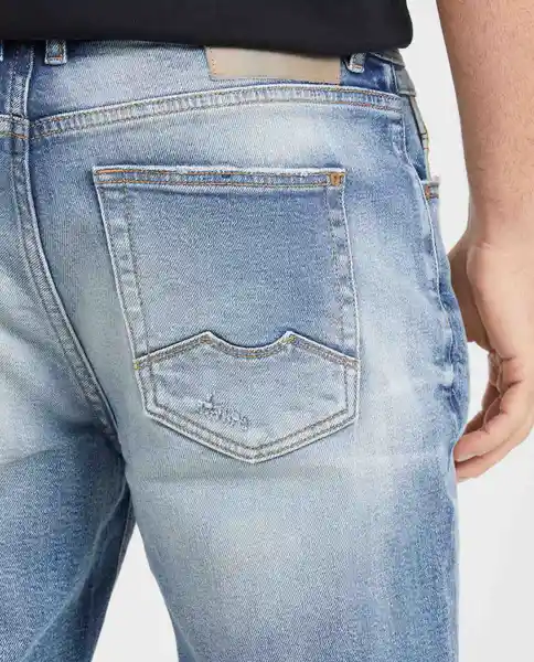 Jean Straight Fit Morrison Azul Francés Medio 34 / 32 Chevignon