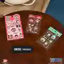 Sticker Zoro y Luffy Serie One Piece Miniso