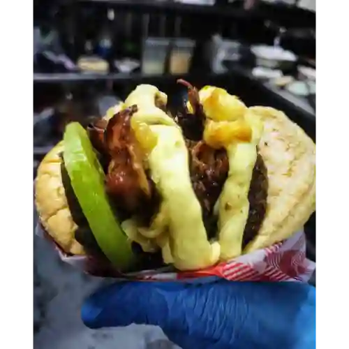 Hamburguesa Especial Doble Todo