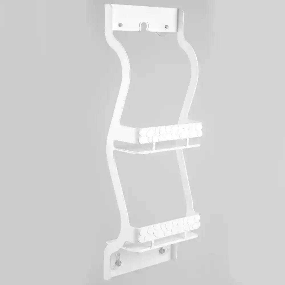 Damecos Home Sentry Organizador Para Baño Plástico Blanco Obb1B