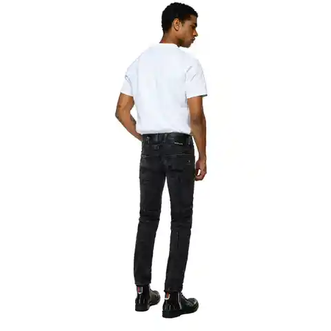 Replay Jean 11.05 Oz Modal Power Stretch Denim Black Talla 36