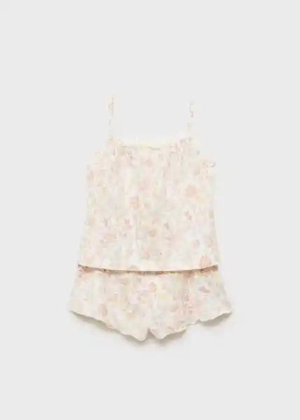 Pijama Teab Rosa Talla 70 Niñas Mango