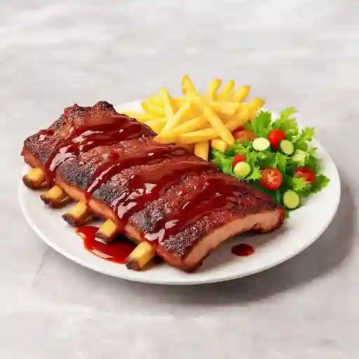 1/2 Libra de costillas.