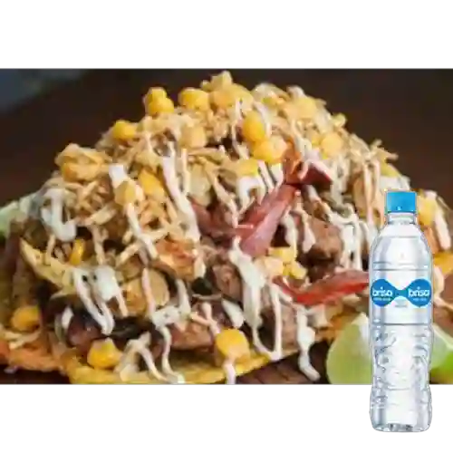 Combo Patacón Mixto + Agua Brisa X600ml