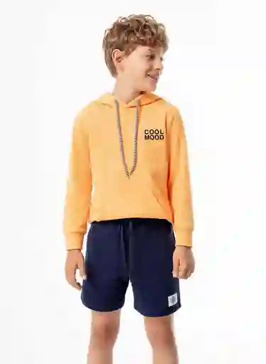 Gef Bermuda Tiro Medio Niño Azul 5844 Talla 8