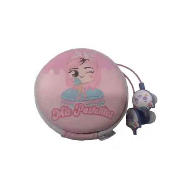Audífonos Intrauditivos Tipo C Dona Mis Pastelitos D02C Miniso