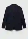 Blazer Americana Milan Navy Talla 50 Hombre Mango
