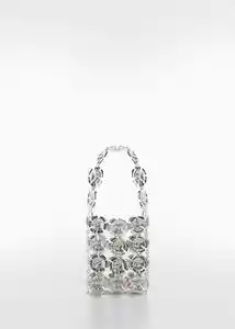 Bolso P Hava Plata Mujer Mango