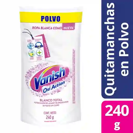 Vanish Desmanchador en Polvo Ropa Blanca Oxi Action