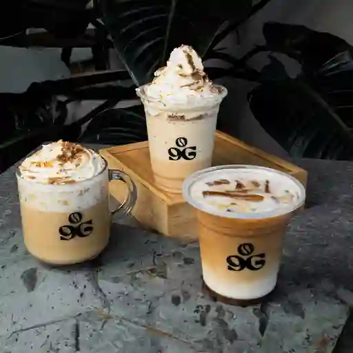 Pumpkin spice latte frio, 9 oz