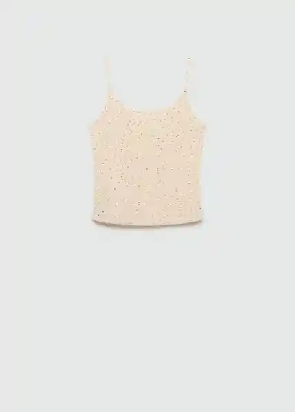 Top Ron Crudo Talla S Mujer Mango