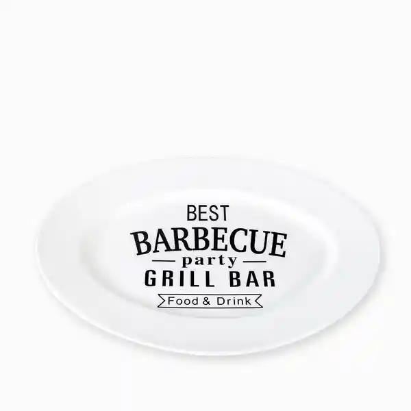 Ambiente Gourmet Plato Bbq 31 cm