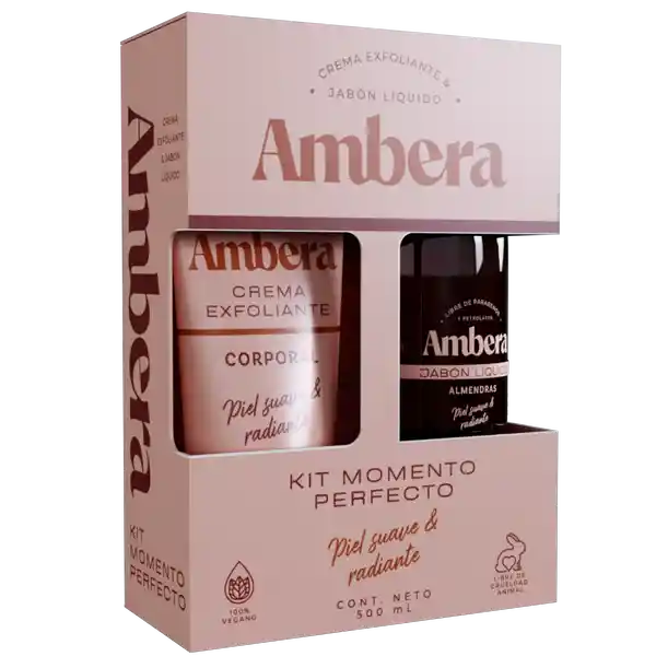 Ambera Kit Jabón y Exfoliante