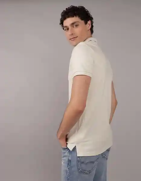 Camiseta Polo Hombre Verde Talla: MEDIUM 9146385 American Eagle