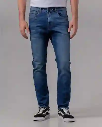 Jean Slim Hombre Azul Colonial Ultraoscuro Talla 34 73796 Rifle