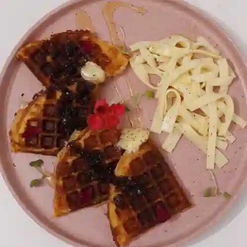 Waffle de Choclo