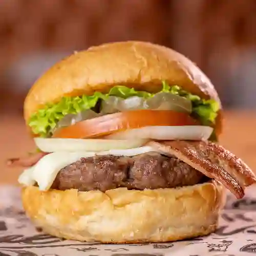Combo hamburguesa mozzarella  bacon