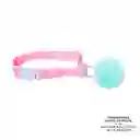 Collar Ajustable Para Gato Meow Rosado