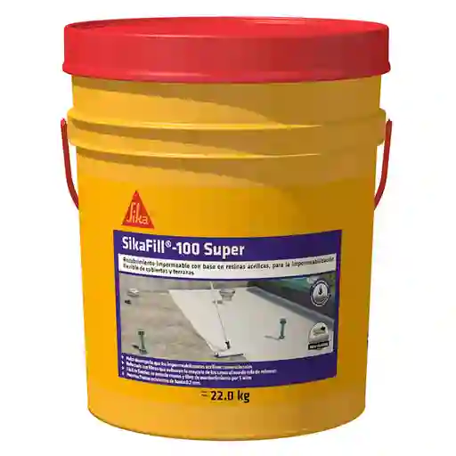 Sika Impermeabilizante Cubiertas fill100 Gris