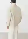 Abrigo Parka Malibu Piedra Talla S Mujer Mango