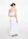 Vestido Sharon 1 Off White Talla 20 Niñas Mango