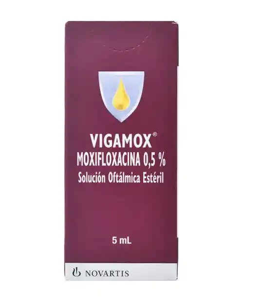 Vigamox Solución Oftálmica (0.5 %)
